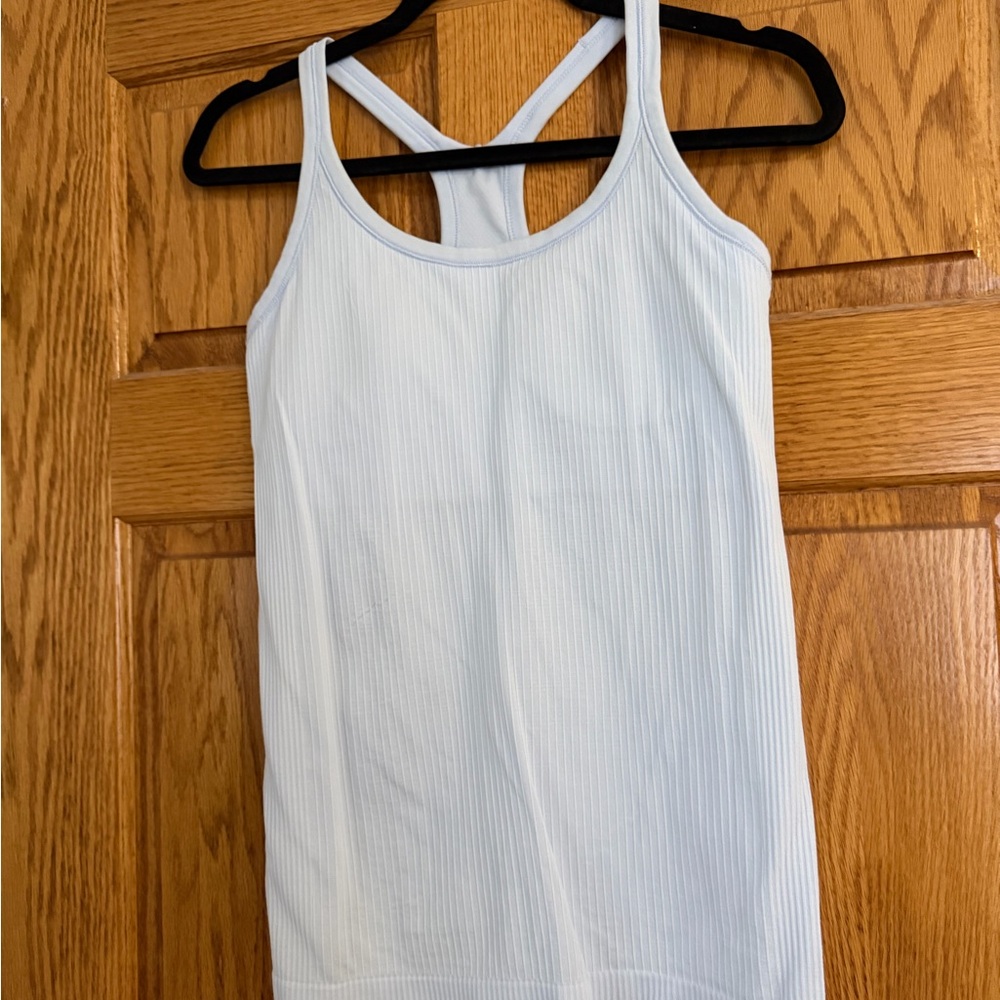 lululemon pastel blue ebb to street